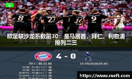 欧足联沙龙系数前30：皇马居首，拜仁、利物浦排列二三
